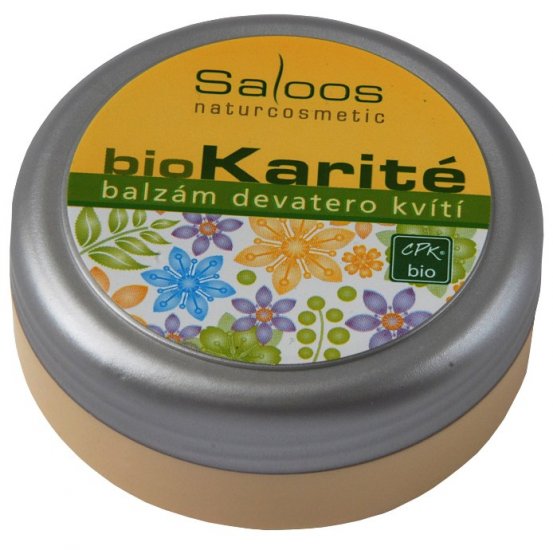 SALOOS Bio Karit� Devatero kv�t� 50ml - Kliknut�m na obr�zek zav�ete
