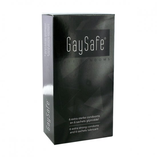 GaySafe kondomy s lubrikantem pro gaye 6 + 6 kus� - Kliknut�m na obr�zek zav�ete