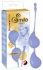 Venu�iny kuli�ky Smile Drops modr�