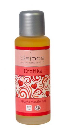 Saloos t�lov� a mas�n� olej Erotika 50 ml - Kliknut�m na obr�zek zav�ete