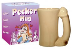 Hrnek s dr��tkem ve tvaru penisu Penis-Becher
