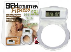 Gelov� krou�ek s m��i�em Sex Counter